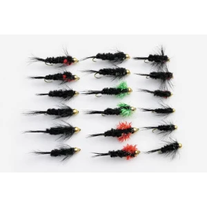18 Barbless Goldhead Montana - Mixed Pack